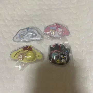 산리오 캐릭터즈 패키지 참 4개 세트