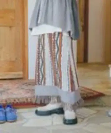 niko and - [인기 스태프 프로듀스 기획] 프린지 스커트 오렌지