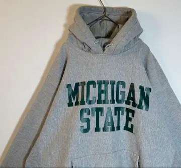 STEVE & BARRY'S 칼리지 프린트 미시건 헤비 웨이트 후드티