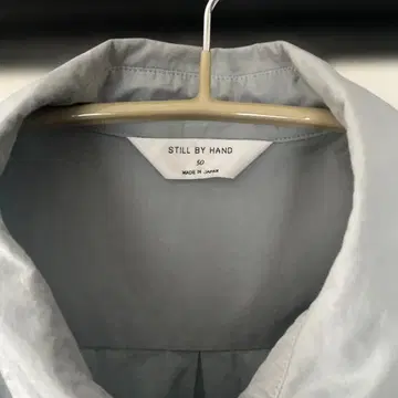STILL BY HAND 셔츠 사이즈 50