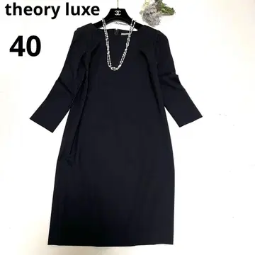 [새상품급] 띠어리 럭스 원피스 블랙 사이즈 40 울 소재