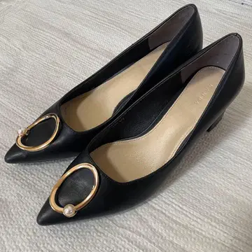 RANDA 란다 버클 펌프스 블랙 큰 사이즈 25cm