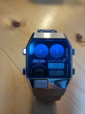 CITIZEN 아나데지 템프 블루 인디펜던트