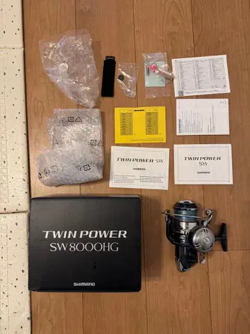 SHIMANO TWIN POWER SW8000HG 스피닝 릴