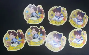 닌타마 란타로 비스킷 그 두 번째 스티커 도이 한스케 야마다 리키치 세트