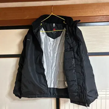 BURTLE 후드 부착 블랙 자켓 L