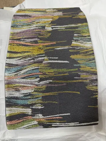 순수 실크 후쿠로 오비