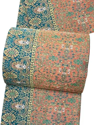 A22 미사용 육통 무늬 후쿠로 오비 새상품급 오리엔탈풍 포멀 기모노