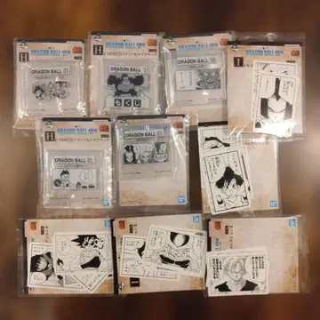 제일복권 드래곤볼 40th ~그 두 번째~ 하위상 세트