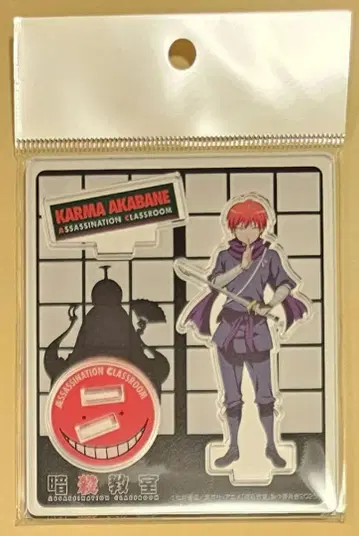 암살교실 10주년 닌자 아크릴 스탠드 시오타 나기사 아카바네 카르마
