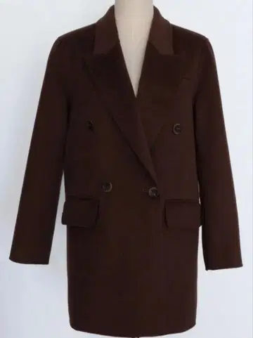 완판템 UBIG 셋업 울 더블 페이스 자켓 코트 스커트 S 사이즈