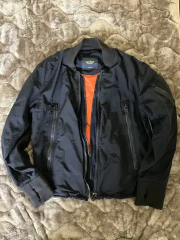 narifuri MA1 타입 자켓 L 네이비