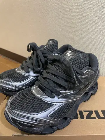 Mizuno 러닝화 블랙/실버