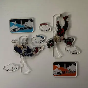 토도로키 쇼토 바쿠고 카츠키 유라유라 아크릴 스탠드