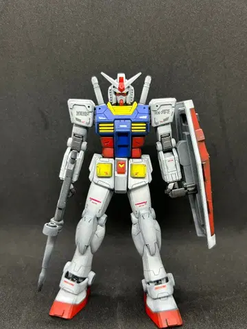 건담 프라모델 EG 건담 도색 완성품