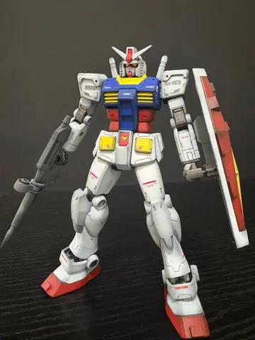 건담 프라모델 EG 건담 도색 완성품