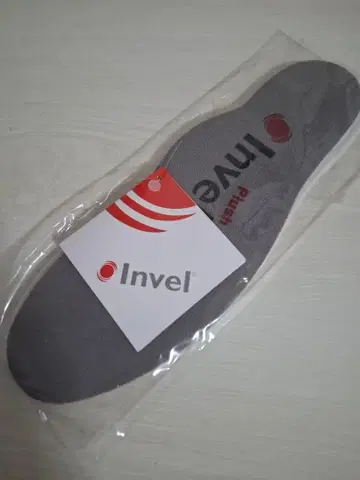 인벨 플러시 인솔 그레이 미사용 새상품