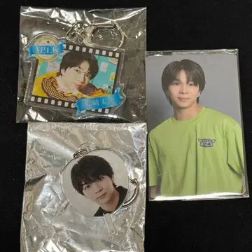 M!LK 시오자키 타이치 스타트레 트레이딩 카드 에비라이 아크링 키링