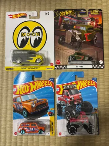 핫휠 프리미엄 베이직 4대 세트