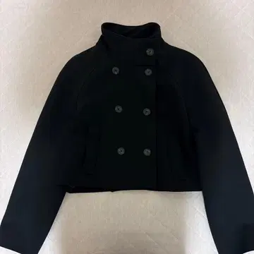 ZARA 크롭 더블 브레스트 자켓