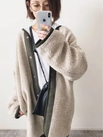 BONAPPETIT 보아 코트 롱 코트