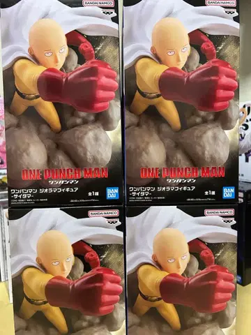 원펀맨 사이타마 액션 피규어 4체 세트 최신
