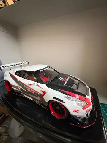 아오시마 LB 웍스 GT-R R35 외부 SK 데칼 사양 아마추어 제작