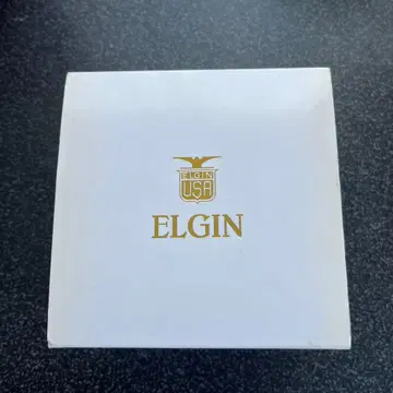 ELGIN 크로노그래프 손목시계 실버/블랙