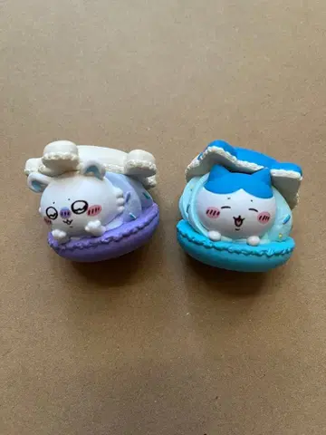 치이카와 캐릭터 마카롱 가챠 3종 하치와레 토끼 모몽가