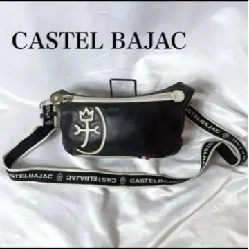 CASTEL BAJACK 가죽 숄더백 바디 까스텔바작