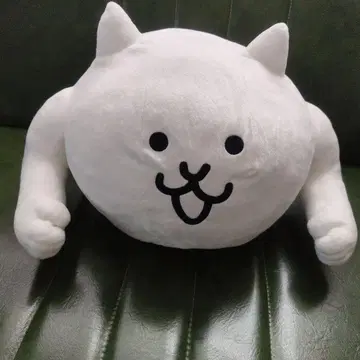 냥코 대전쟁 빅 봉제 인형 화이트