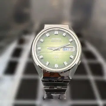 S03 세이코 파이브 악타스 SS 1974년제 자동 와인딩 그린