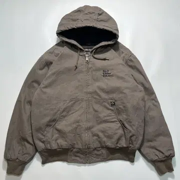 00s DRI DUCK 액티브 자켓 L 그레이지 기업 자수 7554