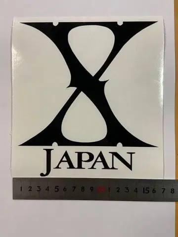 xjapan X japan 스티커 대 1장