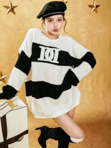 darich 아플리케 부클레 상의 MIX 미사용