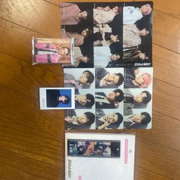 덤 포함 Snow Man CD 특전 세트