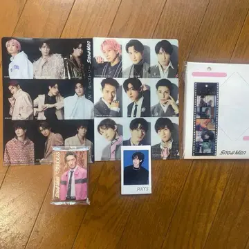 덤 포함 Snow Man CD 특전 세트