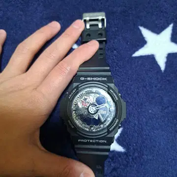 G-SHOCK GA-2100 블랙 수지 밴딩