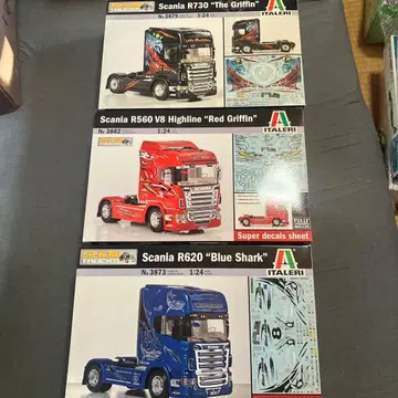 이탈레리 스카니아 프라모델 3대 세트