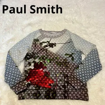 Paul Smith 플라워 프린트 긴팔 티셔츠
