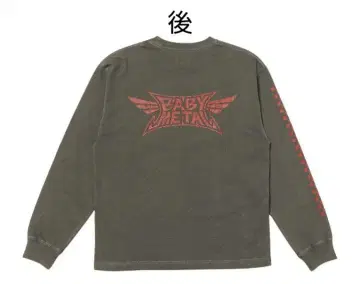 VANS BABYMETAL 긴팔 T셔츠 L 다크 그레이