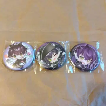 시쿠포니 이루마 캔 배지 3점