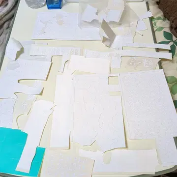 미니 사륜구동 및 프라모델 사이즈 마스킹