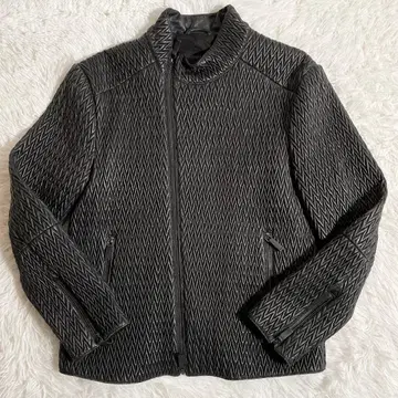 엠포리오 아르마니 가죽 자켓 라이더 자켓 램 가죽