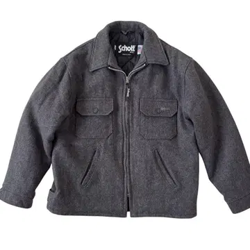 Schott 샷 울 자켓 싱글 라이더 그레이 LL
