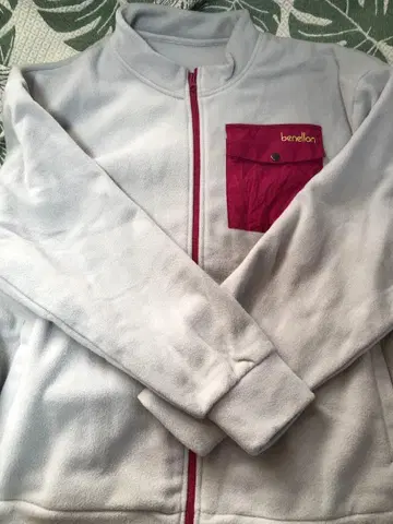 새상품 베네통 플리스 여유로운 가슴 너비 65