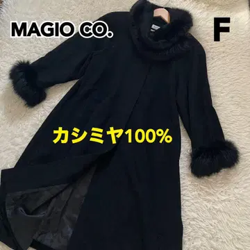 MAGIO CO. 캐시미어 100% 롱 코트 F
