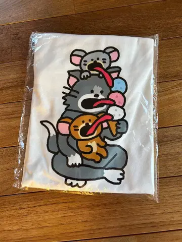 톰과 제리 B상 T셔츠 해피 복권 happy 복권