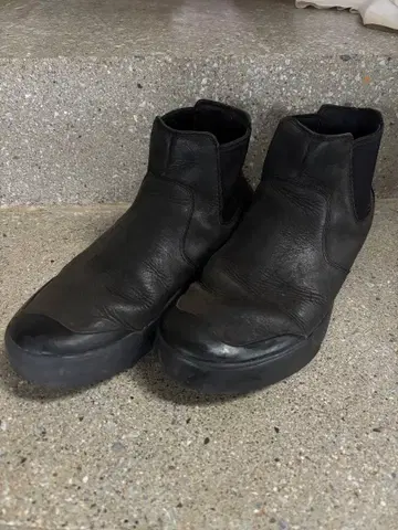 keen 엘레나 첼시 블랙 사이드 고어 부츠