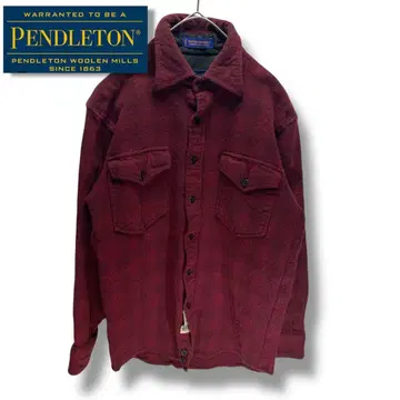 90s~00s PENDLETON 아웃도어스맨 옴브레 체크 S